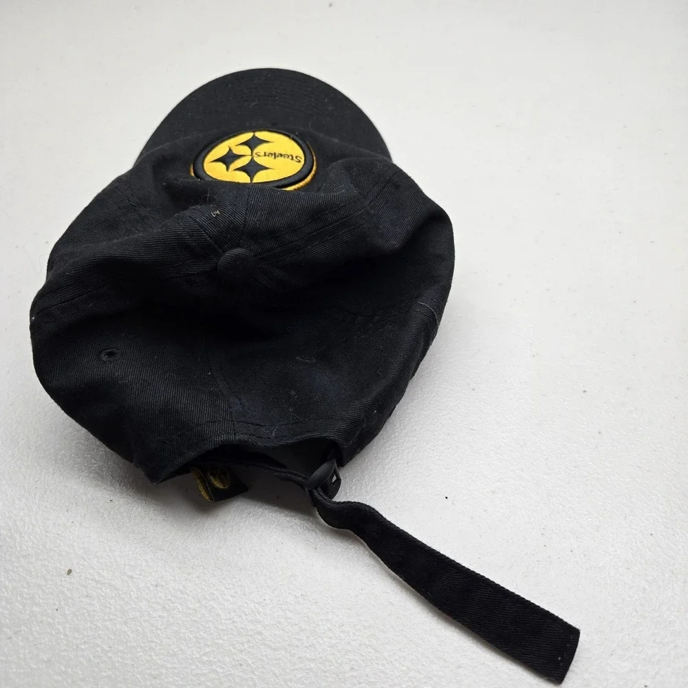 Pittsburgh Steelers Unisex Baseball Cap YOUTH Black New Era Curved